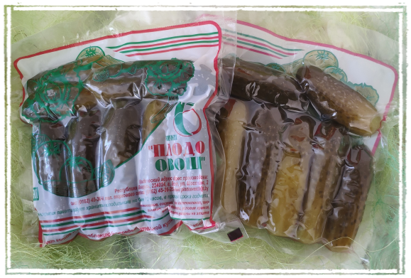 Огурцы в вакууме